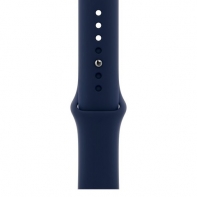купить Apple Watch Series 6 GPS, 44mm Blue Aluminium Case with Deep Navy Sport Band - Regular, Model A2292 в Алматы фото 2