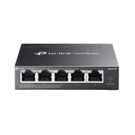 купить Коммутатор PoE+ GbE Easy Managed  5-портовый TP-Link Omada ES205GP <4 порта GbE 802.3af/at PoE+, 1 порт GbE, IGMP Snooping, бюджет мощности PoE 65W, Omada SDN, 32 группы VLAN, PoE до 250 м, QoS, автоматическое восстановление PoE и изоляция портов для в Алматы фото 1