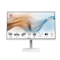 купить Монитор 27" MSI Modern MD272QPW IPS 2560х1440 75Hz 4ms 300cd/m 1000:1 DP HDMI Type C 2x2W Белый в Алматы фото 1