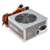 купить Блок питания CHIEFTEC Solid  (500W), >85%, 120mm, 1xMB 24pin(20+4), 1xCPU 8pin(4+4), 3xMolex, 5xSATA в Алматы фото 2