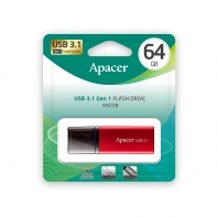 купить USB-накопитель Apacer AH25B 64GB Красный в Алматы фото 3