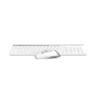 купить Клавиатура + мышь A4tech Fstyler FB2535C-Icy White, FN12 Multim, 2000 DPI, беспровод. BT+2.4G в Алматы фото 3