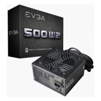 купить Блок питания ATX 500W EVGA 500 W2, Active PFC, вентилятор 12 см, 80+ 100-W2-0500-K2 в Алматы фото 1