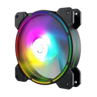купить Вентилятор для корпуса Wintek DS1251-II-03, 120mm, 1200rpm, 23 db, 16 LED Ring RGB, 6 pin в Алматы фото 1