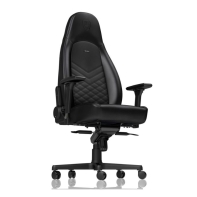 купить Игровое кресло Noblechairs ICON Black (NBL-ICN-PU-BLA) в Алматы фото 3