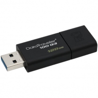 купить USB-накопитель, Kingston, DT100G3 128GB, USB 3.0, 5000 Мбит/сек, Чёрный в Алматы фото 2