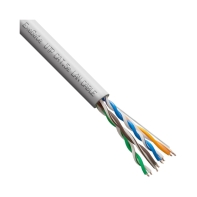 Купить Cable UTP, ExeGate UTP4-C5e-CU-S24-IN-PVC-GY-305-FLUKE, бухта (~305м) Алматы