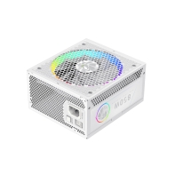 купить БП ATX 850W GameMax RGB PRO 850G WH, Gold, 20+4/24+4/24+8/20+4+8/24+4+8/24+8+8, 14cm,3x6+2p+1p PCI-E в Алматы фото 2
