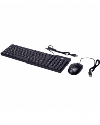 Купить Проводной набор RITMIX RKC-010 Black клавиатура + мышь Алматы