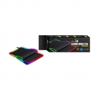 купить Коврик для компьютерной мыши, Genius, GX-Pad 800S RGB, 800*300*3 мм, Резиновая основа, Тканевая поверхность, Склеивание, Гладкая поверхность, Чёрный в Алматы фото 2