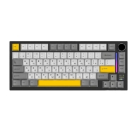 Купить KeyBoard USB, AttackShark X820 Ultra Black Warrior, switch, 80 keys+1knob+LCD0.85", 2,4/BT/cable в Алматы