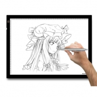 купить Графический планшет, Huion, A3, Cветодиодный, Проводной, Рабочая область 330*415 мм. (12,9*х16,3*), Чёрный в Алматы фото 2