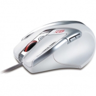 купить Оптическая мышка Genius DeathTaker, White Edition, 9-Button, 55 Macros, 100~5700 dpi, Weight-in, 31040001101 в Алматы фото 2