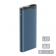 купить Зарядное устройство Power bank Olmio QL-10, 10000mAh голубой в Алматы фото 1
