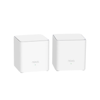 Купить Wireless Mesh System, Tenda Nova MX3 (2-PACK), WiFi 6 (AX3000M), 3 x 10/100/1000M per node Алматы