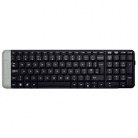 купить Клавиатура беспроводная Logitech K230 (приемник Unifying, 920-003348 2 батарейки AAA, две сменных крышки для батарейного отсека голубого и фиолетового цветов) в Алматы фото 1