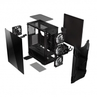 купить Корпус ASUS GT301 TUF GAMING CASE/BLK/ARGB FAN/ ATX/micro ATX/mITX/EATX GT301/BLK в Алматы фото 4