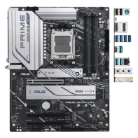 купить Материнская плата ASUS PRIME X670-P WIFI AM5 4xDDR5 6xSATA3 3xM.2 HDMI DP ATX в Алматы фото 1