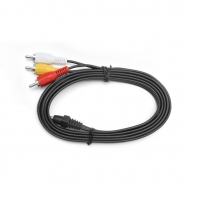 купить Переходник, SHIP, SH8092-1.5P, 3RCA на MINI JACK, 3.5 мм, Пол. пакет, 1.5 м, Чёрный в Алматы фото 2