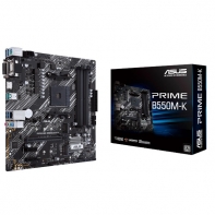 купить Материнская плата ASUS PRIME B550M-K  AM4 4xDDR4 4xSATA3 RAID 2xM.2 DVI-D D-Sub HDMI mATX в Алматы