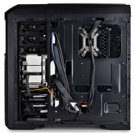 купить Компьютерный корпус, Deepcool , KENDOMEN TITANIUM DP-CCATX-KDM5FBKTI,  ATX/Micro ATX, USB 3.0/2.0, HD-Audio Mic, Кулер 3*12cm/2*12см LED, Контроллер, Высота процессорного кулера до 165мм, Возможность установки систем водяного охлаждения, Сталь 0,7, Б в Алматы фото 3