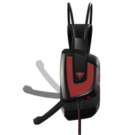 купить Гарнитура Patriot Viper V360 PV3607UMLK <7.1 Surround, Ultra Bass Response, Красная светодиодная подсветка> в Алматы фото 2