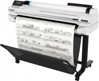 купить Плоттер HP 5ZY61A DesignJet T525 36-in Printer, A1: A1: 35 сек/стр, 2400 x 1200 dpi, USB 2.0; Ethernet; WiFi в Алматы фото 4
