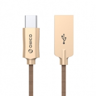 купить Кабель TypeC ORICO HCU-10-V1-CF <1М, USB2.0, 2.4A, COFFEE> в Алматы фото 1