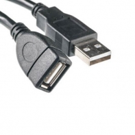 купить Кабель PowerPlant USB 2.0 AF &ndash; AM, 1.5м в Алматы фото 1