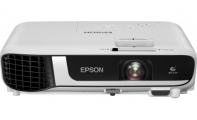 купить Проектор Epson EB-X51, 3LCD, 0.55", XGA (1024х768), 3800lm, 4:3, 16 000:1, HDMI, VGA, RCA, USB Type A,B, V11H976040 в Алматы фото 1