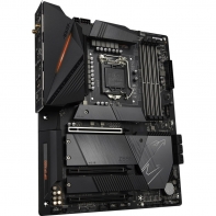 купить Сист. плата Gigabyte Z590 AORUS PRO AX, Z590, 1200, 4xDIMM DDR4, 3xPCI-E x16, M.2, 6xSATA, DP, WIFI6, BOX в Алматы фото 2