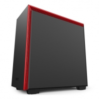 купить Корпус NZXT H710  CA-H710B-BR Mid Tower Black/Red Chassis with 3x120,1x140mm Aer F Case Fans в Алматы фото 1