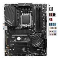 купить Материнская плата MSI PRO B650-P WIFI AM5 B650 4xDDR5 6xSATA3 RAID 2xM.2 HDMI DP ATX в Алматы фото 2