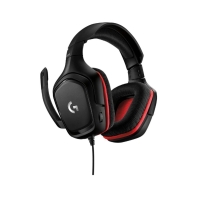 купить Наушники+микрофон игровые Logitech G332 <20 – 20000 Гц, mini-Jack 3.5mm, 2 м, 981-000757> в Алматы фото 2