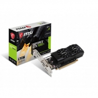 купить Видеокарта MSI GeForce GTX1050Ti, 4Gb GDDR5 128bit DVI-D HDMI DP, GTX 1050 Ti 4GT LP в Алматы фото 1