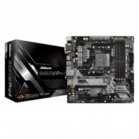 купить ASRock B450M PRO4 sAM4 B450 4xDDR4, M.2, HDMI-DVI-VGA, mATX в Алматы фото 1