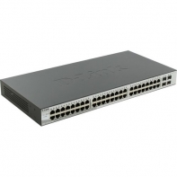купить D-Link DGS-1210-52/ME/A1A  WebSmart коммутатор  48 портов 10/100/1000  + 4SFP /  в Алматы фото 1