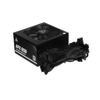 Купить Блок питания Montech  650W, APX 650W, Non Modular, ATX, 80+ WHITE, КПД 90%, Fan 120mm, Черный в Алматы
