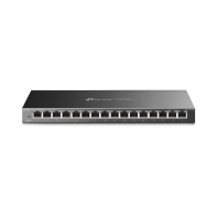 Купить Коммутатор Easy Smart GbE 16-портовый Tp-Link TL-SG116E <16 10/100/1000Mbps RJ45 ports, 16KB Jumbo frame, MTU/Port/Tag VLAN, IGMP Snooping, Link Aggregation, Port Mirroring, QoS> Алматы
