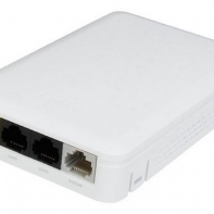 купить Настенная точка доступа ZyXEL, Wi-Fi 802.11b/g/n со встроенным PoE-коммутатором и телефонным портом для инфраструктуры гостиничного бизнеса в Алматы фото 1