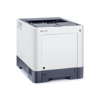купить Цветной лазерный принтер Kyocera P6230cdn (A4, 1200 dpi, 1024 Mb, 30 ppm,  дуплекс, USB 2.0, Gigabit Ethernet, тонер) продажа только с доп. тонерами TK-5270K в Алматы фото 1