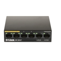 купить Switch 6 port D-Link DSS-100E-6P/A1A, 6x10/100 Мбит/с, PoE в Алматы фото 2
