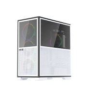 купить Корпус 1Stplayer Infinite IF8, midi Tower, E-ATX, m-ITX, White, 3x3.5*/3x2.5*, 2xUSB, USB-C в Алматы фото 2