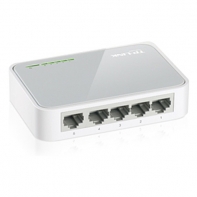 купить Коммутатор 5-портовый Tp-Link TL-SF1005D 5 портов 10/100 Мбит/с (RJ45) с автосогласованием и поддержкой Auto MDI/MDIX, пластиковый корпус в Алматы фото 2