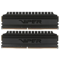купить Модуль памяти Patriot Viper 4 Blackout, PVB416G300C6K, DDR4, DIMM, 16Gb, KIT, 2x8Gb, 3000Mhz, CL16 в Алматы фото 1