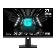 купить Монитор 27" MSI G274QPX Rapid IPS 2560x1440 240Hz 1ms 400cd/m 100млн:1 1xDP 2xHDMI 1xUSB-C в Алматы фото 1