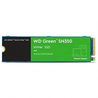 купить Твердотельный накопитель  960GB SSD WD GREEN SN350 M.2 2280 NVMe x4 R2400Mb/s W1900Mb/s WDS960G2G0C в Алматы фото 1
