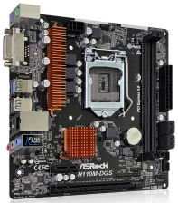 купить Материнская плата ASRock H110M-DGS LGA1151 INTEL H110 2xDDR4 (2133 max 32Gb) 4xSATA3 1xDVI-D 1xPCI Express3.0x16 1xPCI Express2.0x1 4xUSB2.0 2xUSB3.0 7.1-канальный HD-кодек GbLan в Алматы фото 3