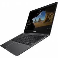 купить Ноутбук Asus Zenbook UX331FA-EG007T 13.3** FHD(1920x1080) nonGLARE/Intel Core i5-8265U 1.60GHz Quad/8GB/512GB SSD/GMA HD620/noDVD/WiFi/BT4.2/0.3MP/microSD/BLKB+FPR+USB-C/4cell/1.12kg/Windows 10 Home/1Y/BLACK в Алматы фото 2