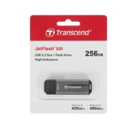 купить USB Флеш 256GB 3.2 Transcend TS256GJF920 серый в Алматы фото 1